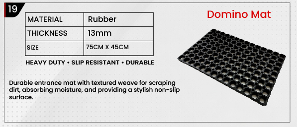 Domino Entrance Mats