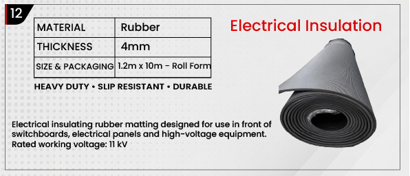 Electrical Insulation Matting