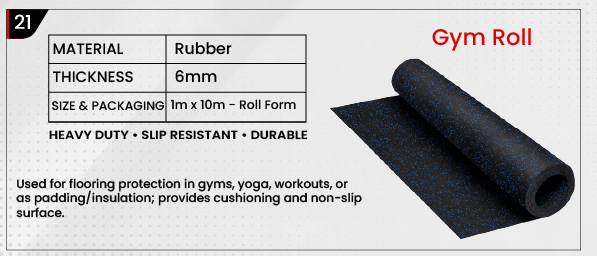 Gym Flooring Rolls
