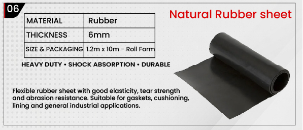 Natural Rubber Sheeting