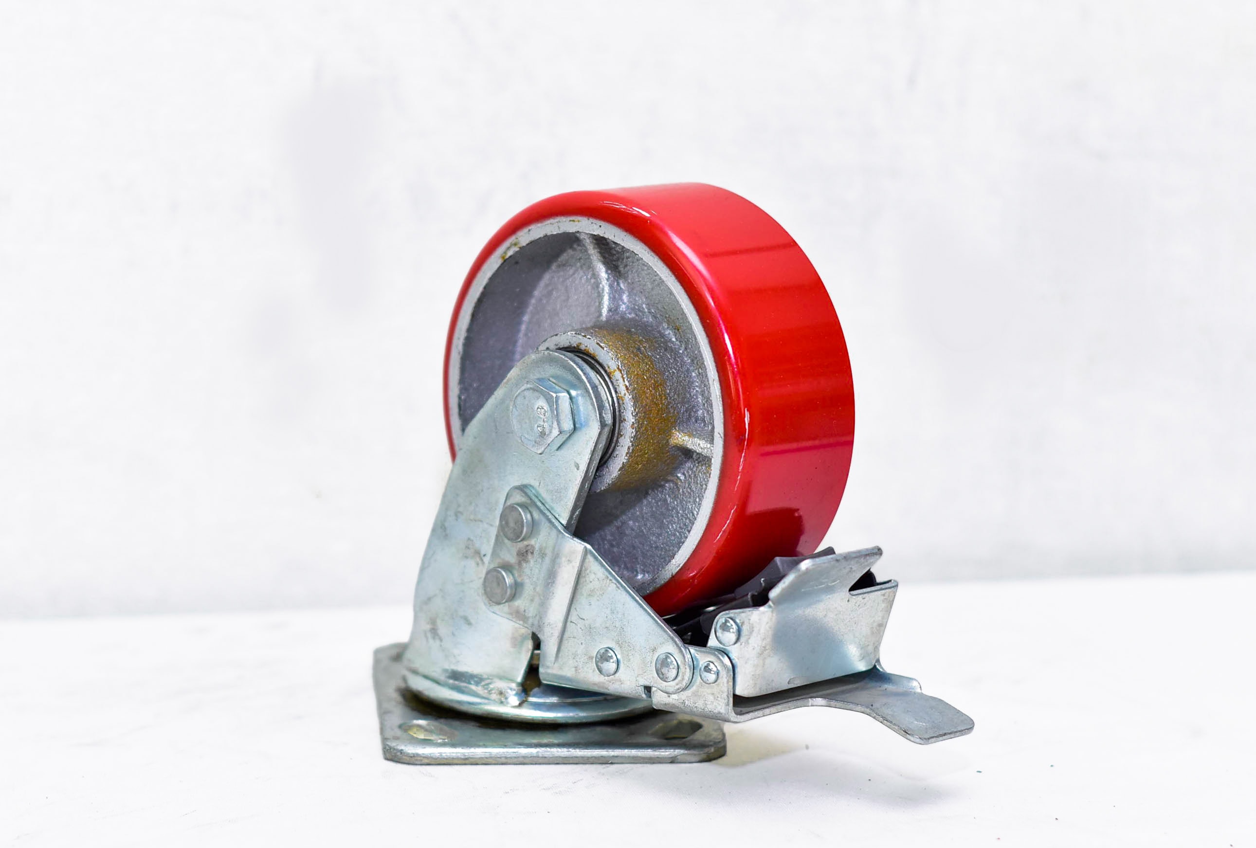 Pu Aluminium Castors