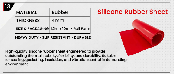 Silicone Rubber Sheeting