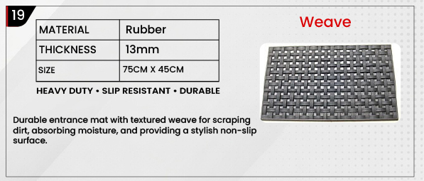 Weave Entrance Mats