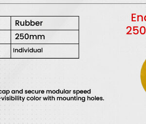End Cap For 250mm Bump